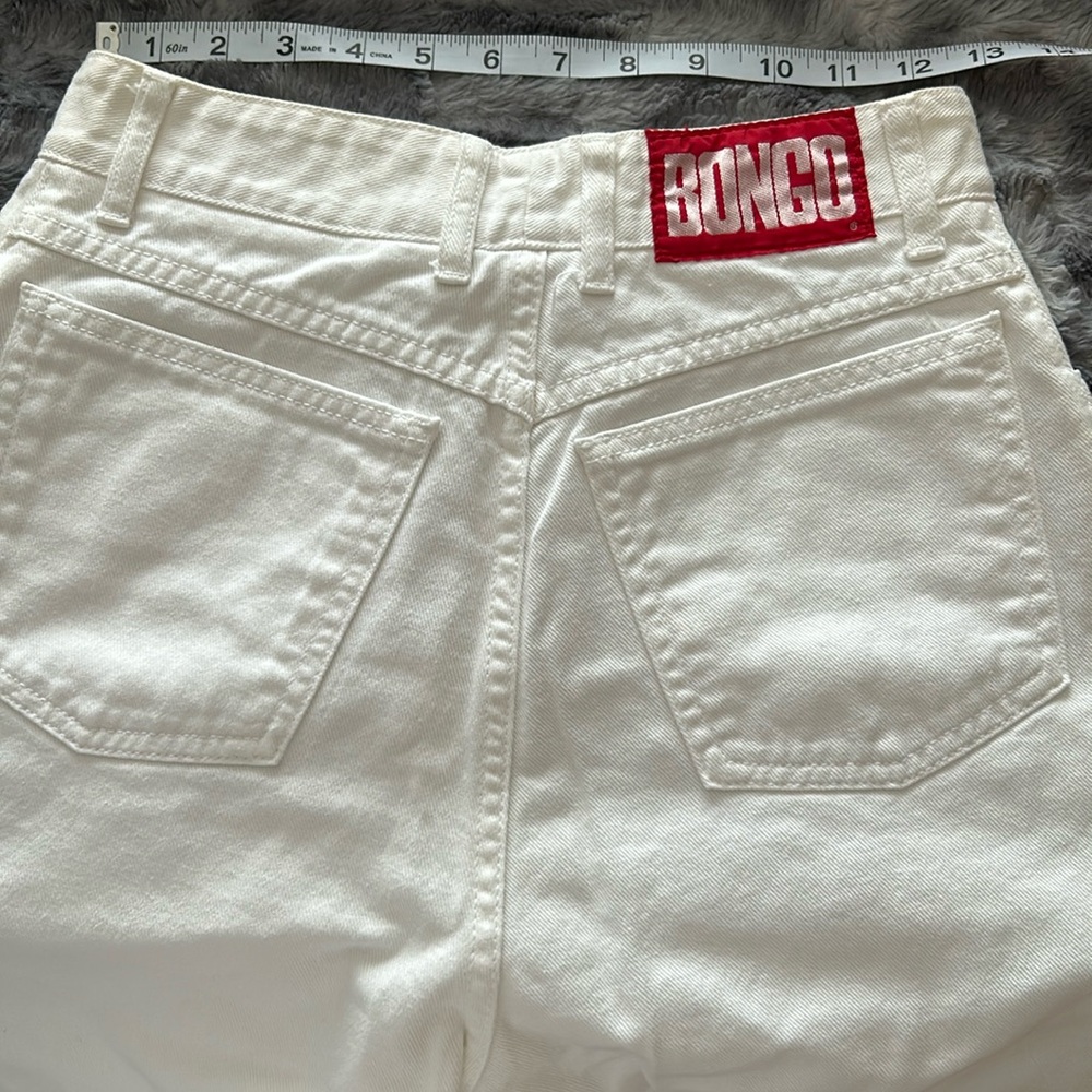 Ladies vintage Bongo white jeans